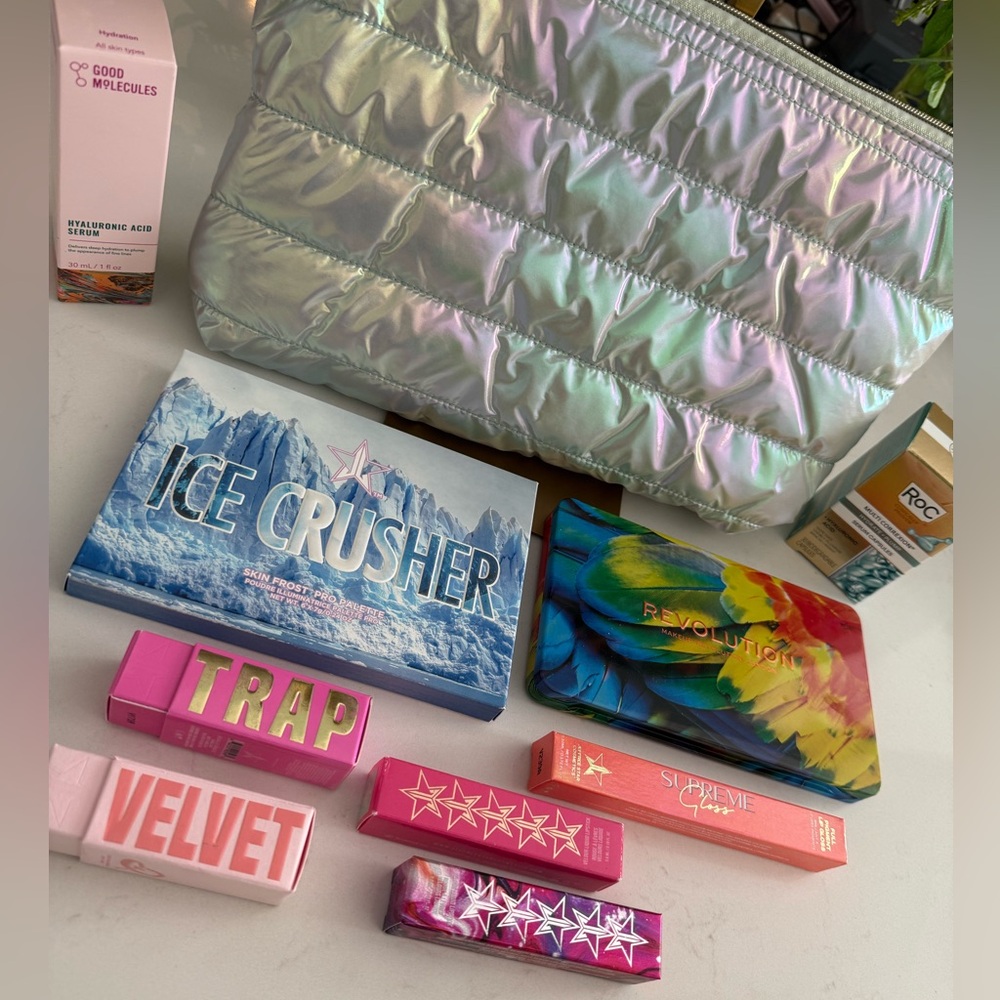 Jeffree Star / Revolution Makeup Bundle🌈 8 Items including two palettes NIB - Picture 2 of 10